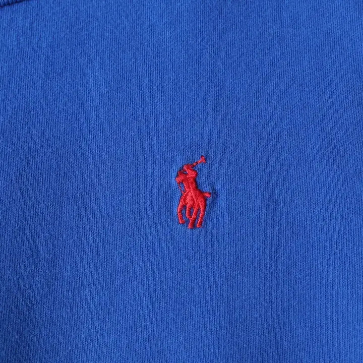 [BUNJANG] Polo Ralph Lauren Kids Blue T-shirt / (F) 폴로 랄프로렌 반팔 티셔츠 아동 키즈 블루 레드포니-18314
