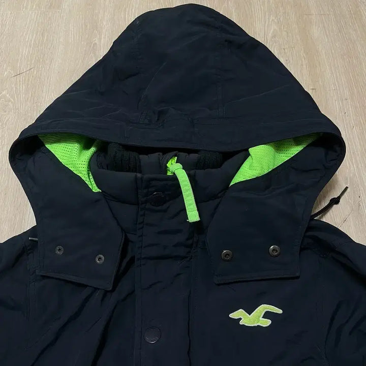 [BUNJANG] Hollister All-Weather Functional Windbreaker Jacket [Dark Navy] L / 홀리스터 올웨더 기능성 바람막이 후드자켓 [다크네이비] L/100