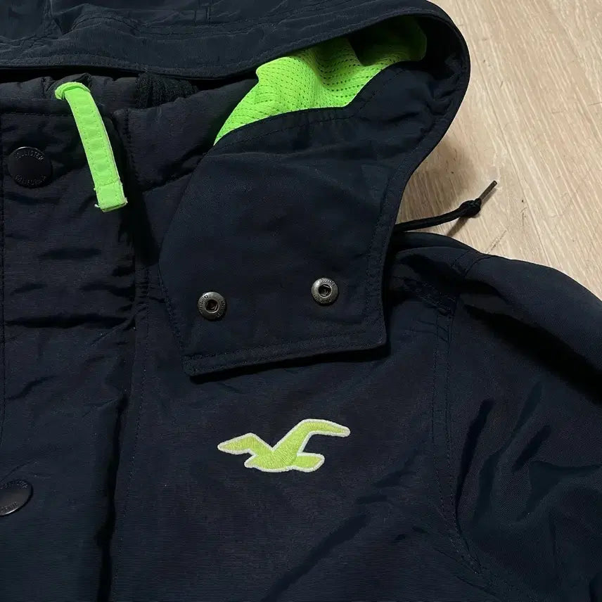 [BUNJANG] Hollister All-Weather Functional Windbreaker Jacket [Dark Navy] L / 홀리스터 올웨더 기능성 바람막이 후드자켓 [다크네이비] L/100
