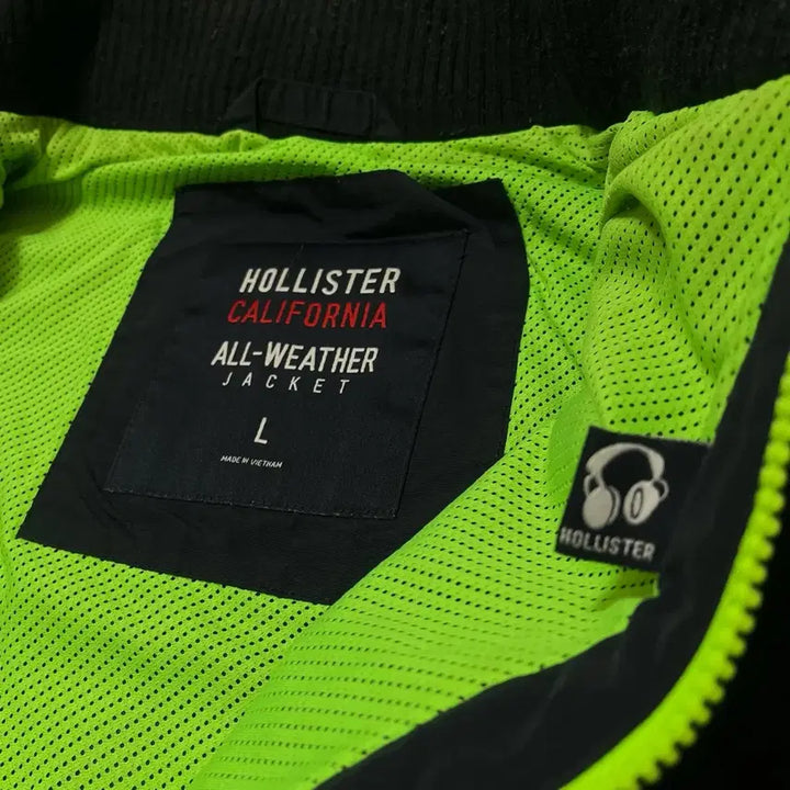 [BUNJANG] Hollister All-Weather Functional Windbreaker Jacket [Dark Navy] L / 홀리스터 올웨더 기능성 바람막이 후드자켓 [다크네이비] L/100
