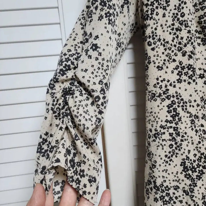 [BUNJANG] Merry Around Floral Pattern Long Dress / 메리 어라운드 플라워 패턴 롱원피스