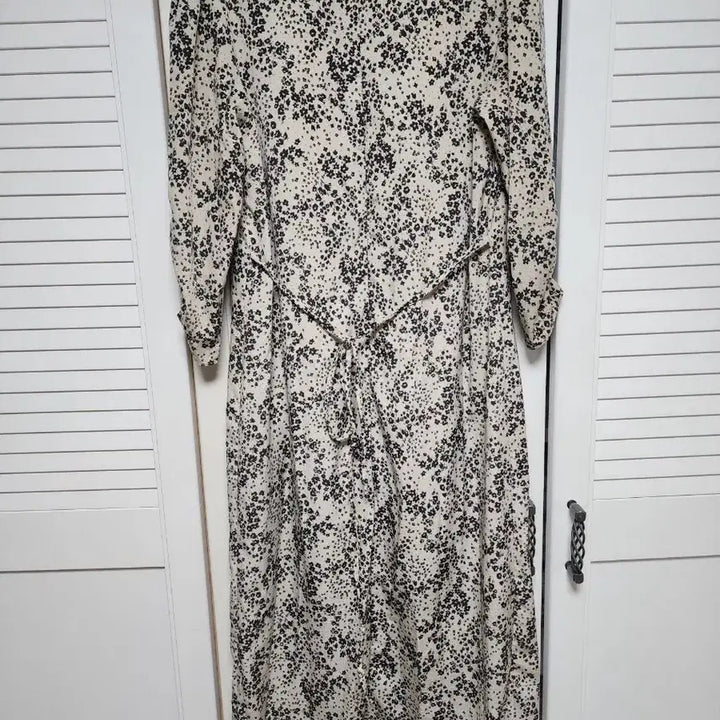 [BUNJANG] Merry Around Floral Pattern Long Dress / 메리 어라운드 플라워 패턴 롱원피스