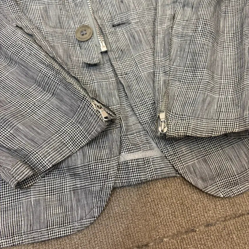 [BUNJANG] Gian Carlo Rossi Glen Check Jacket / Gian Carlo Rossi 지안 카를로 로시 글렌체크 자켓 S