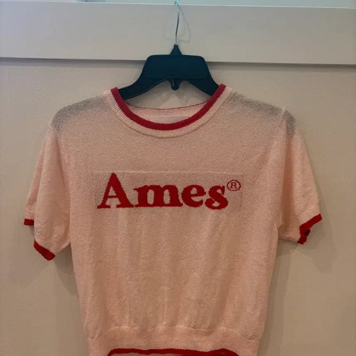 [SOLD OUT] Ames 핑크 반팔티
