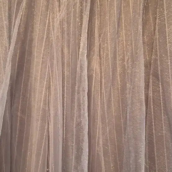 [BUNJANG] Three-Layered Tulle Long Skirt / (새상품)3겹 풍성한 샤 밴딩스커트 26~29