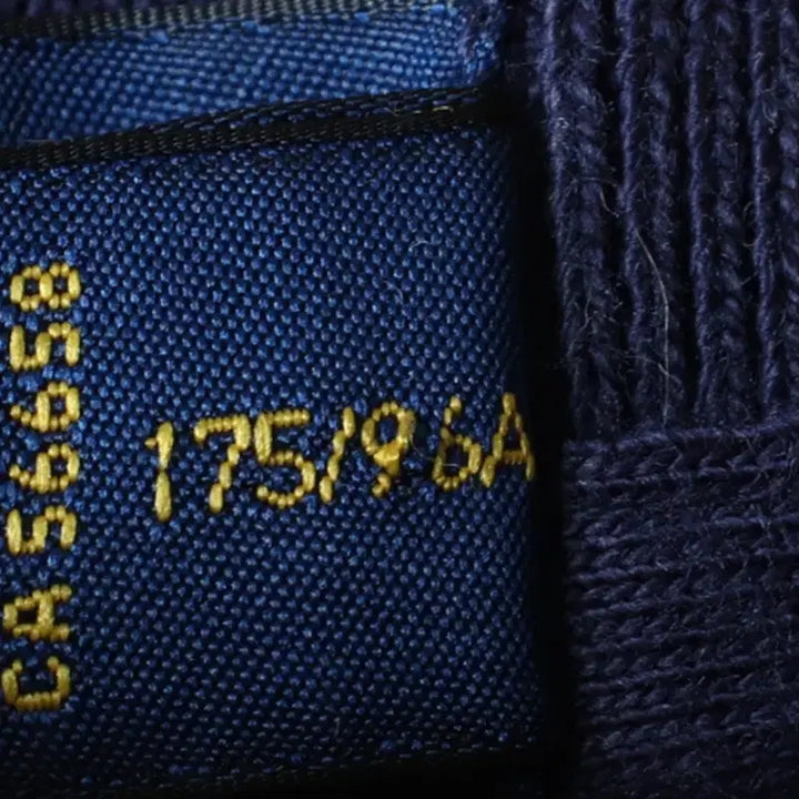 [BUNJANG] Polo Ralph Lauren Solid Navy Polo Shirt / (M-L) 폴로 랄프로렌 반팔 카라 티셔츠 네이비 무지-18318
