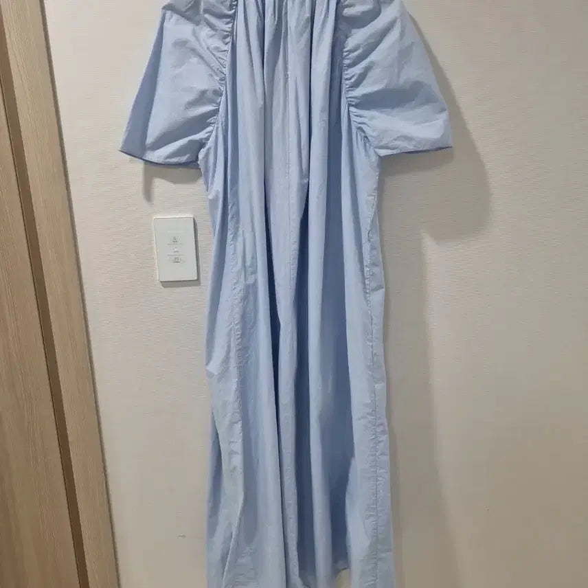 [BUNJANG] 10MONTH ENNK Puff Dress Sky Blue / 10MONTH X ENNK 퍼프 원피스 하늘색