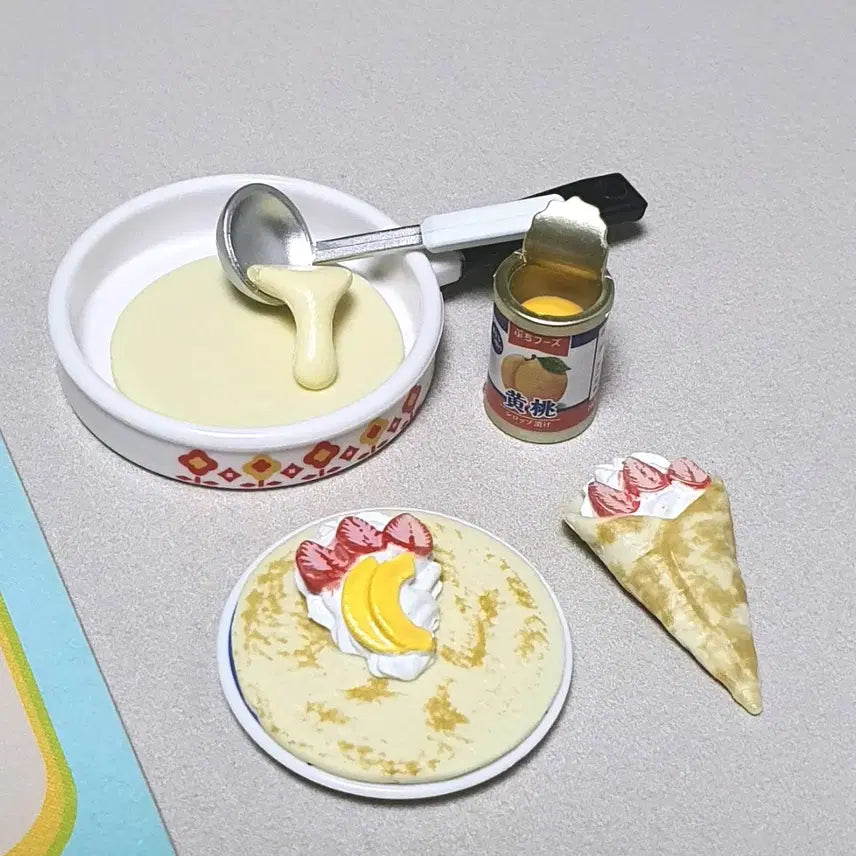 [BUNJANG] Re-Ment Showa Retro Dessert Figure / 리멘트 쇼와 레트로 그리운 간식 시간 4번 디저트 식완