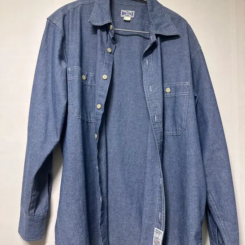 [BUNJANG] Bronson Chambray Shirt / (M) 브론슨 샴브레이 셔츠 한국 버전