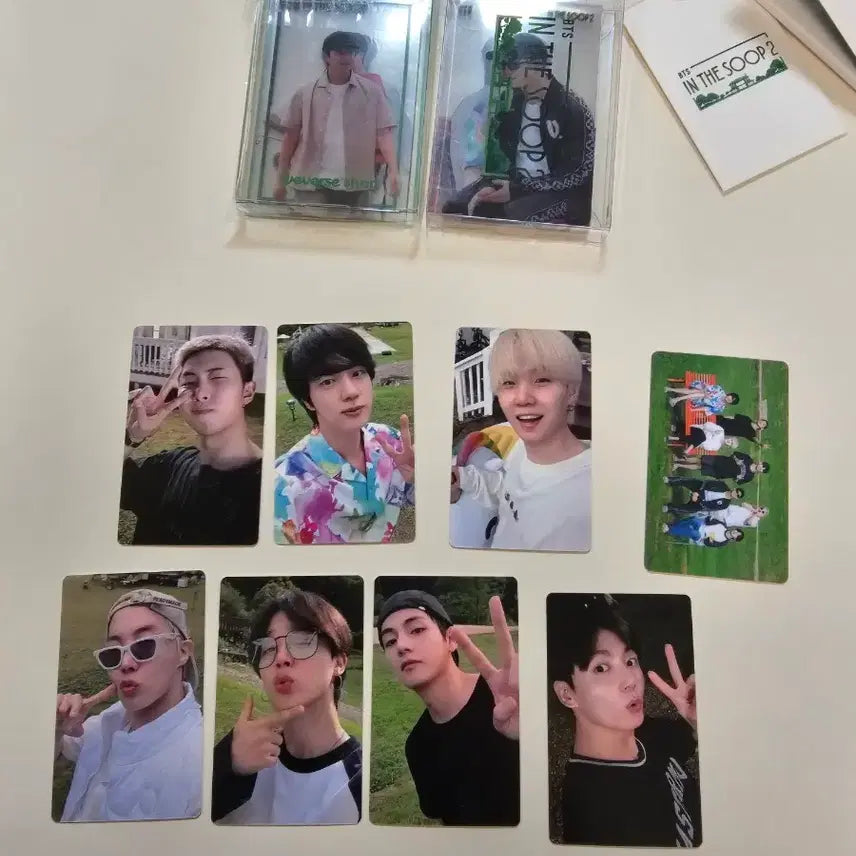 [BUNJANG] BTS In The Soop Season 1 &amp; 2 Photocard Set / 방탄소년든 BTS 인더숲 시즌1,2 포토카드 세트