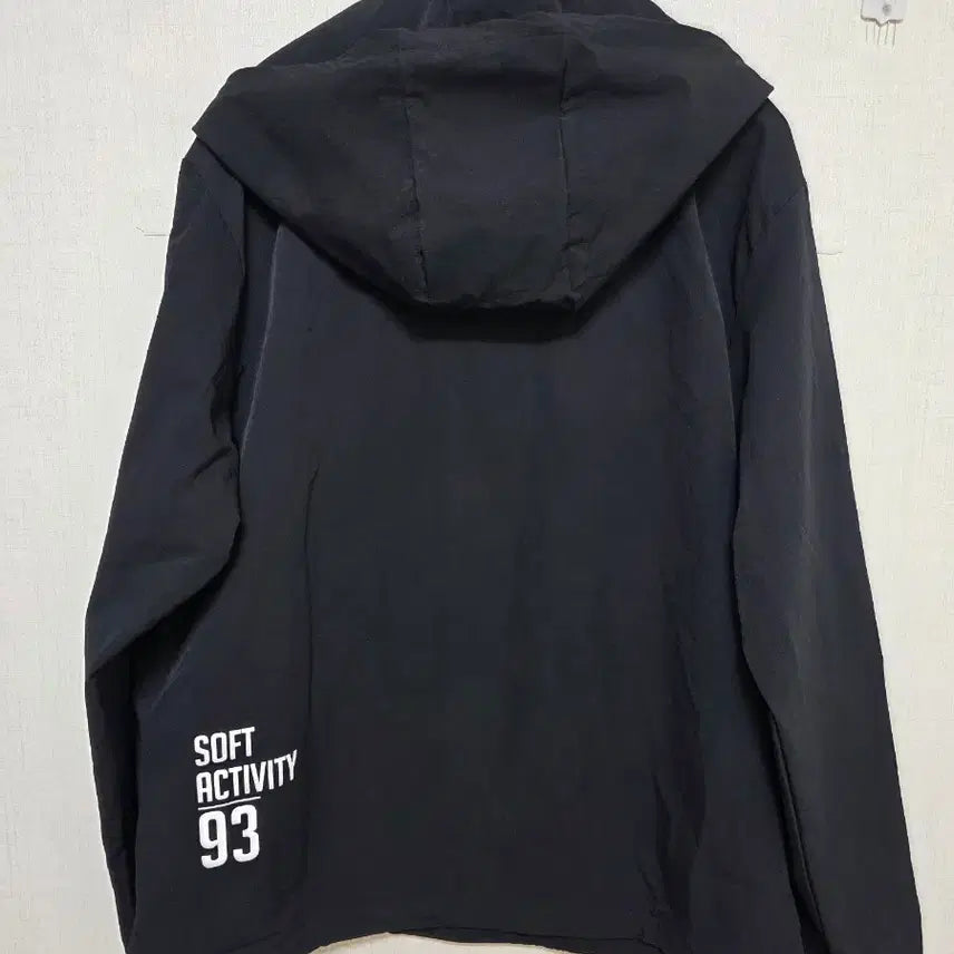 [BUNJANG] 9minut Anorak Hoodie Black 95 / 나인미닛 아노락 후드 블랙 95