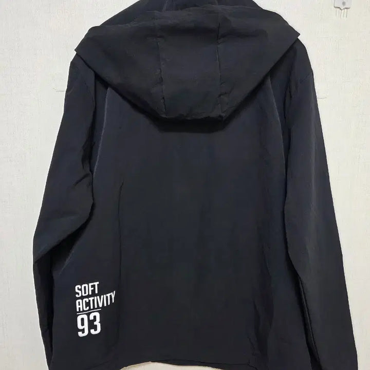 [BUNJANG] 9minut Anorak Hoodie Black 95 / 나인미닛 아노락 후드 블랙 95