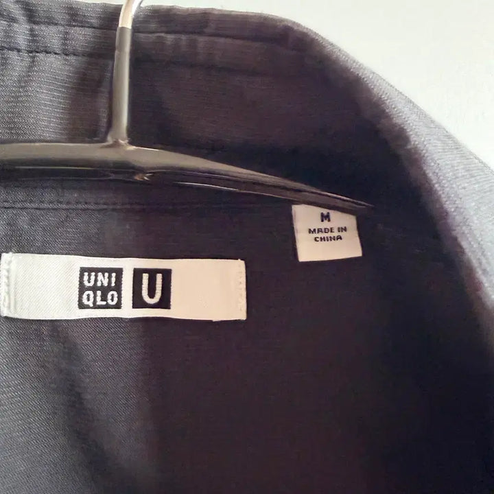 [BUNJANG] Uniqlo U Boxy Shirt - Dark Gray / 26ss 유니클로 U 박시셔츠 M (100)