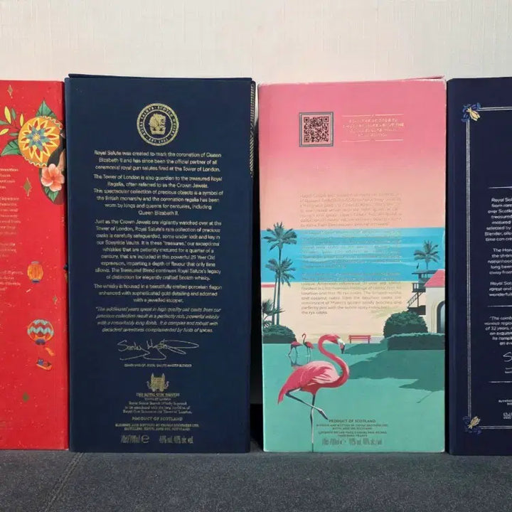 [BUNJANG] Royal Salute 21/25/32 Year Old Empty Bottle Bundle / 로얄살루트 21년 25년 32년산 위스키 공병