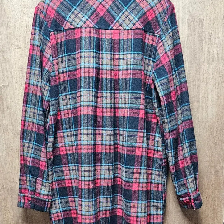 [SOLD OUT] 오버핏 체크 아우터/체크 자켓/남방/셔츠