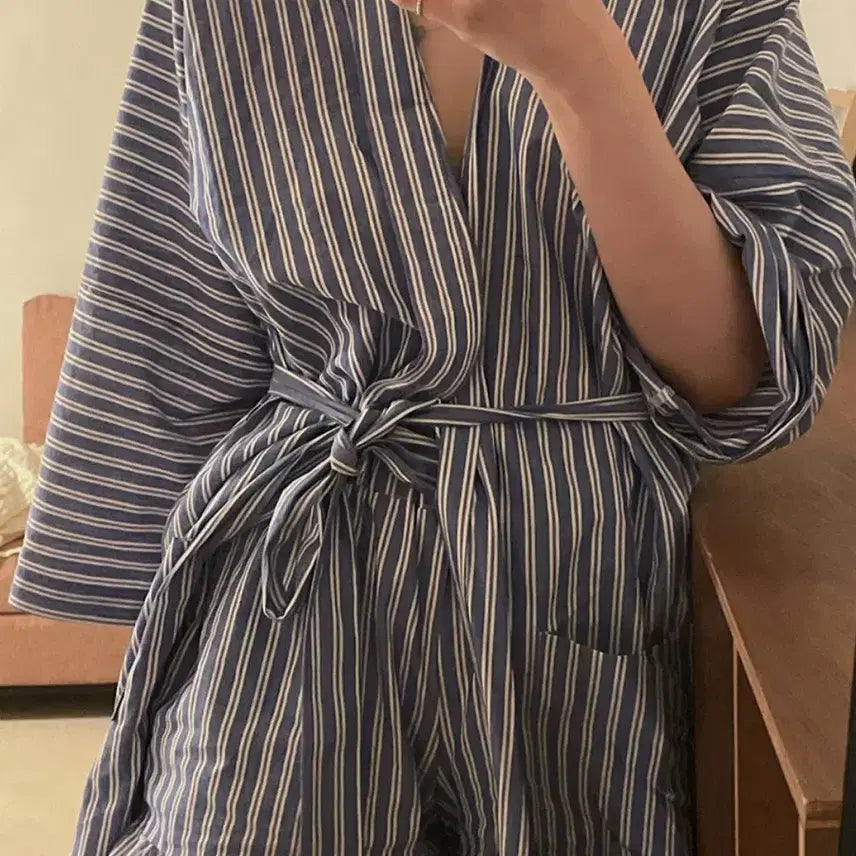 [BUNJANG] Maybebaby Blue Pajamas Sleepwear / 메이비베이비 슬립웨어 파자마 잠옷