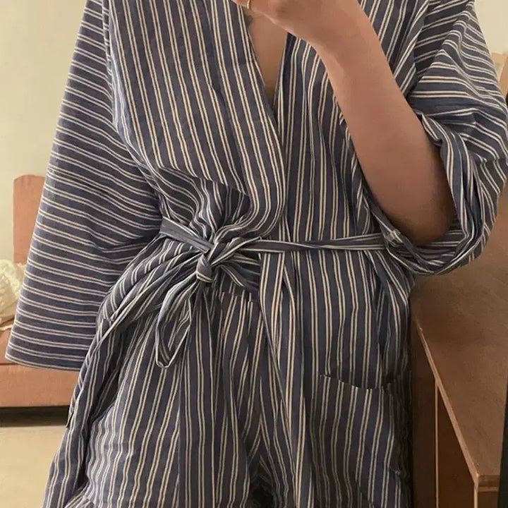 [BUNJANG] Maybebaby Blue Pajamas Sleepwear / 메이비베이비 슬립웨어 파자마 잠옷
