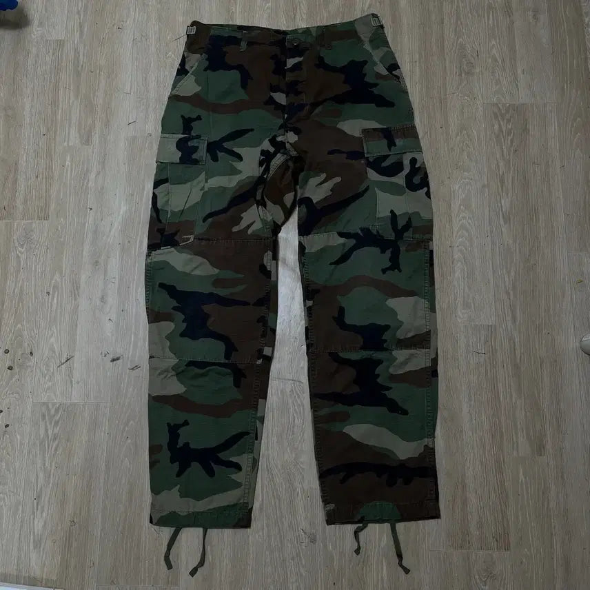 [SOLD OUT] 미군 우드랜드 밀리터리 군복 카고 팬츠 [카모플라쥬] L