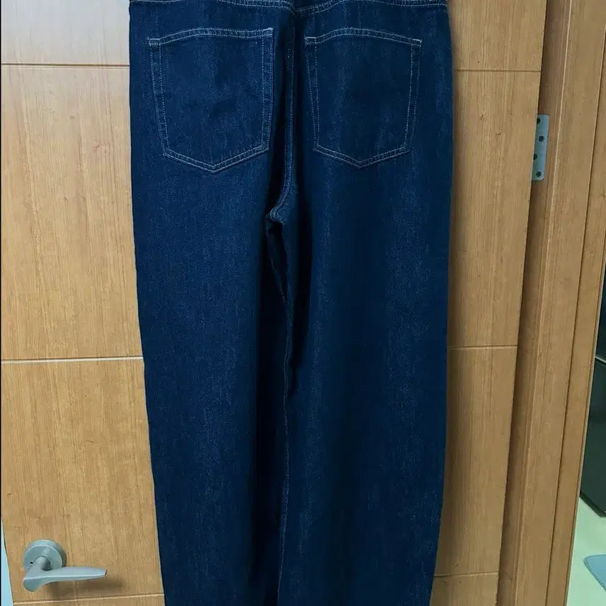 [SOLD OUT] [30] 유니클로 배기커브진 네이비 진청