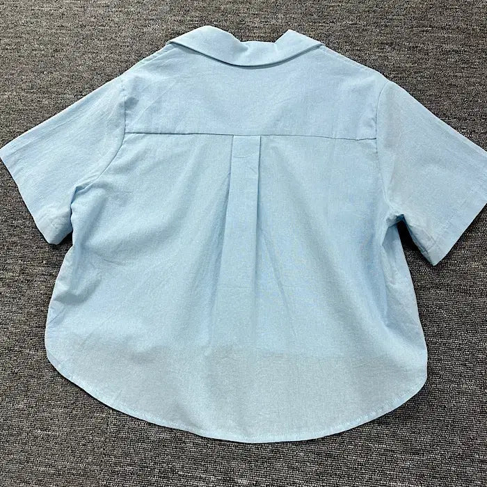 [BUNJANG] Lafarge Store Crop Shirt M / 라퍼지스토어 크롭 셔츠 M