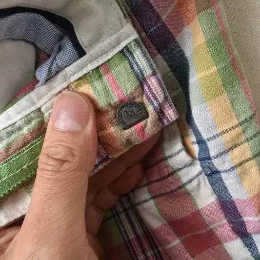 [BUNJANG] Polo Ralph Lauren Checkered Shorts / 폴로 랄프로렌 체크 쇼츠 반바지 33 M0254