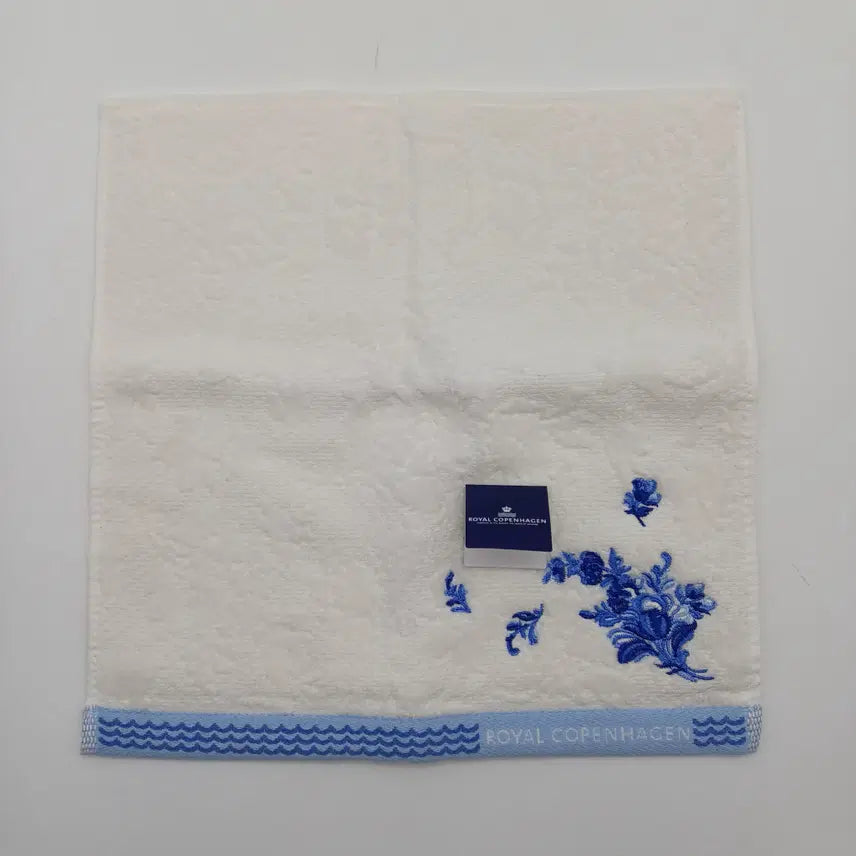 [BUNJANG] Royal Copenhagen Hand Towel Handkerchief / 로얄 코펜하겐 핸드타월 손수건 [FSB11735-185-15]
