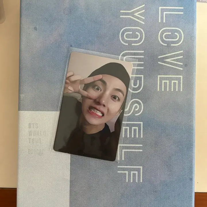 [BUNJANG] BTS Love Yourself Europe DVD V TaeHyung Photocard / 방탄 럽셀 유럽 dvd 뷔 태형 포카