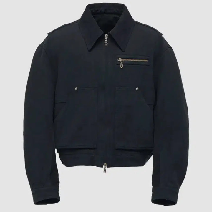 [SOLD OUT] (L) 쿠어 오버 다잉 페이디드 워크 자켓 (워시드블랙)