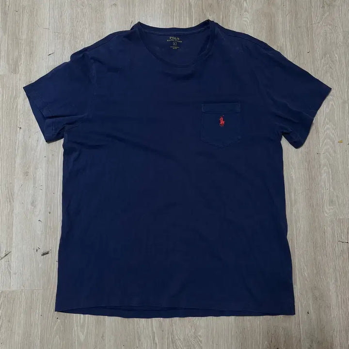 [SOLD OUT] 폴로 랄프로렌 스몰포니 로고 포켓 반팔 티셔츠 [네이비] L/100