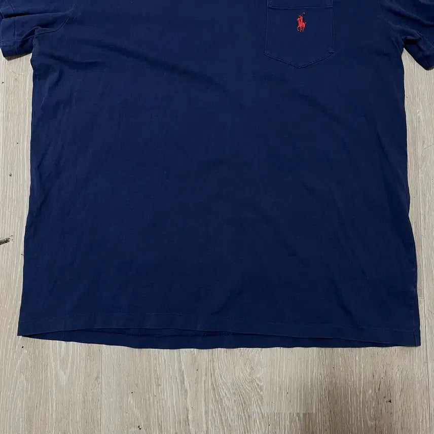 [SOLD OUT] 폴로 랄프로렌 스몰포니 로고 포켓 반팔 티셔츠 [네이비] L/100