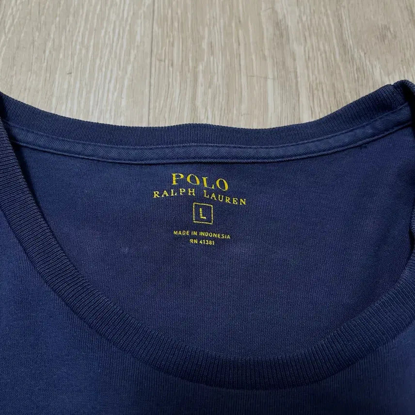 [SOLD OUT] 폴로 랄프로렌 스몰포니 로고 포켓 반팔 티셔츠 [네이비] L/100