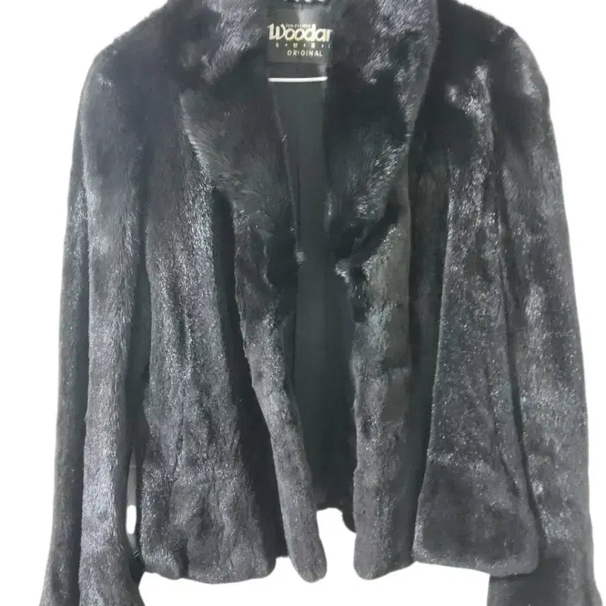 [BUNJANG] Woodan Black Mink Coat / Woodan 모피