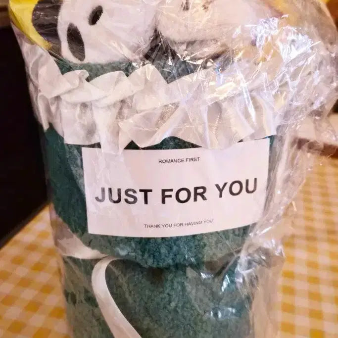 [BUNJANG] Just For You Panda Doll Gift Set / 저스트포유 판다인형선물세트 (새상품)