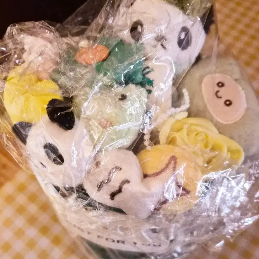 [BUNJANG] Just For You Panda Doll Gift Set / 저스트포유 판다인형선물세트 (새상품)