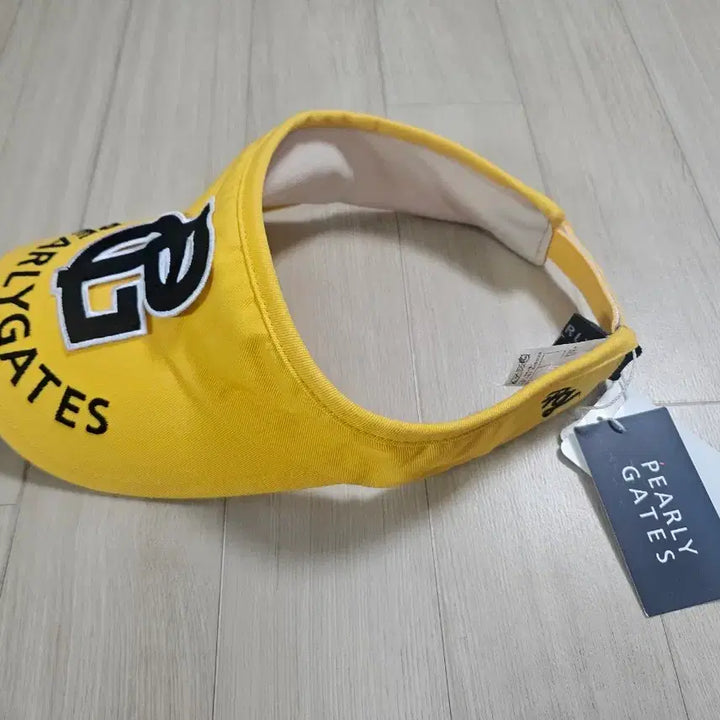 [SOLD OUT] 파리게이츠 골프 썬캡 옐로우 56