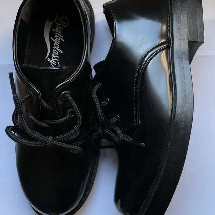 [BUNJANG] Leather Derby Shoes / 새상품 키높이 가죽 더비슈즈