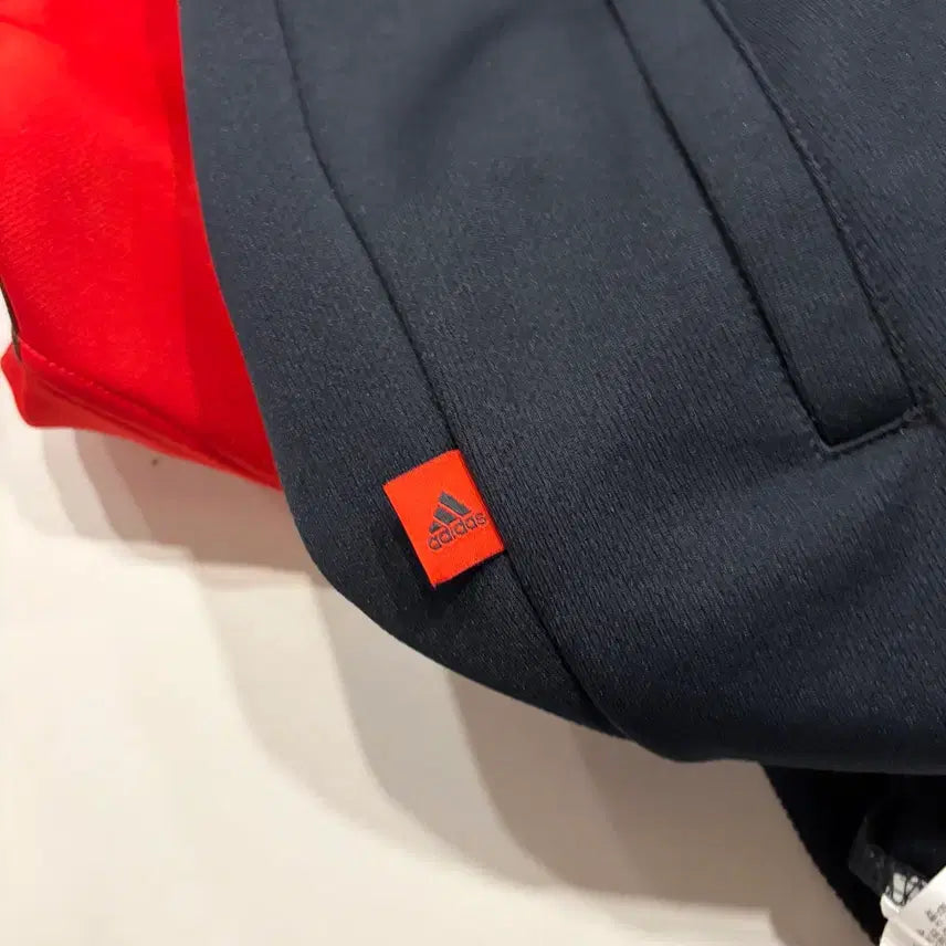 [BUNJANG] Adidas Star Track Jersey Zip-up Red/Black / [100] 08s 아디다스 스타 트랙 져지 집업 레드/블랙