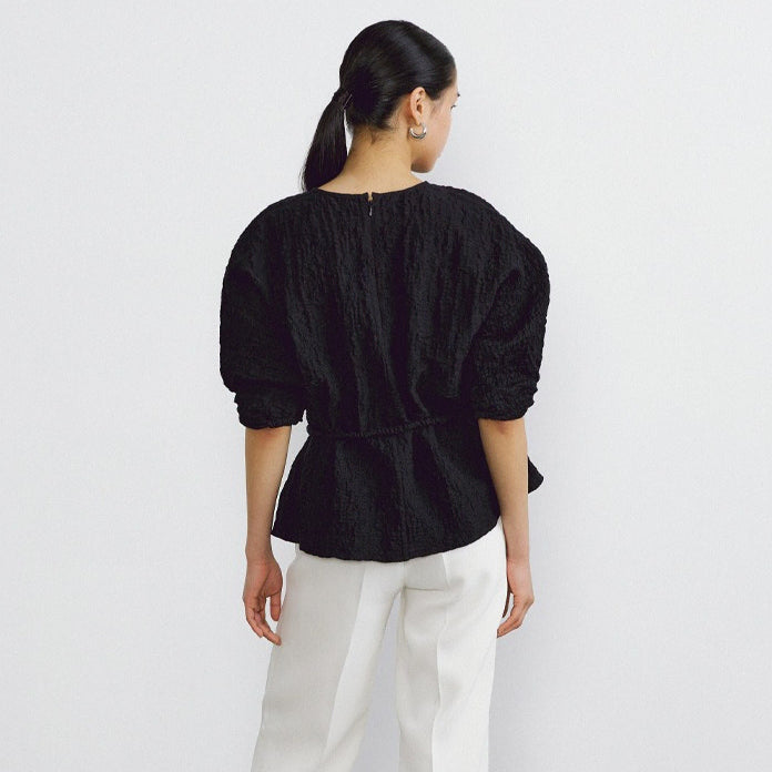 [SOLD OUT] 바니스뉴욕 반팔 블라우스 L