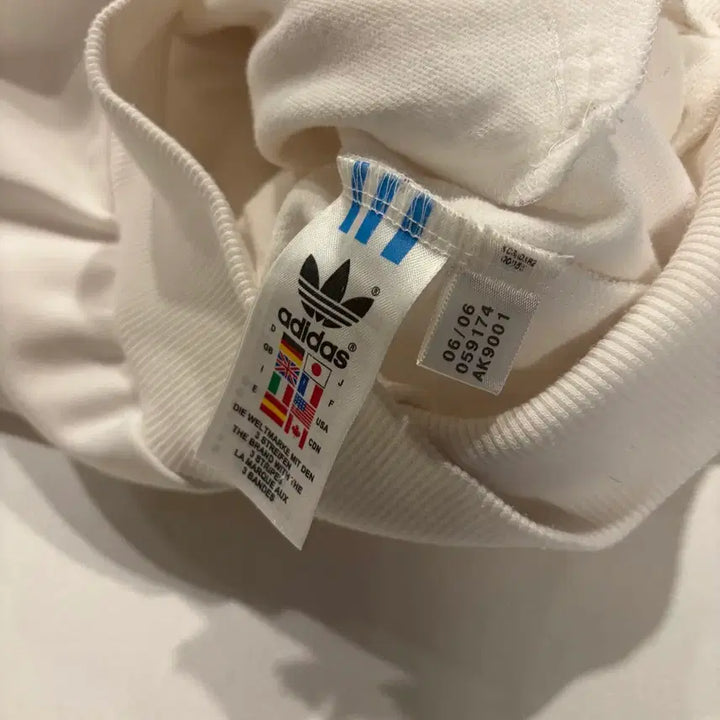 [BUNJANG] Adidas London Track Top Jersey Jacket White/Red / [95] 06s 아디다스 런던 트랙탑 져지 집업 화이트/레드