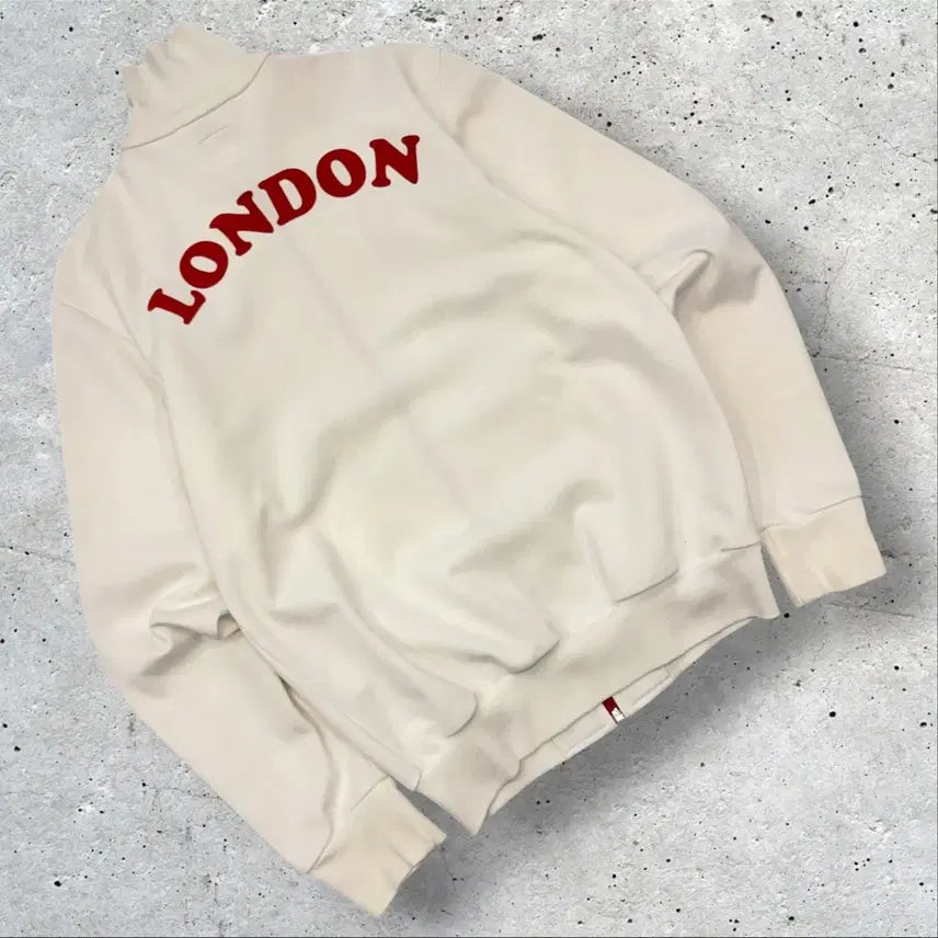 [BUNJANG] Adidas London Track Top Jersey Jacket White/Red / [95] 06s 아디다스 런던 트랙탑 져지 집업 화이트/레드