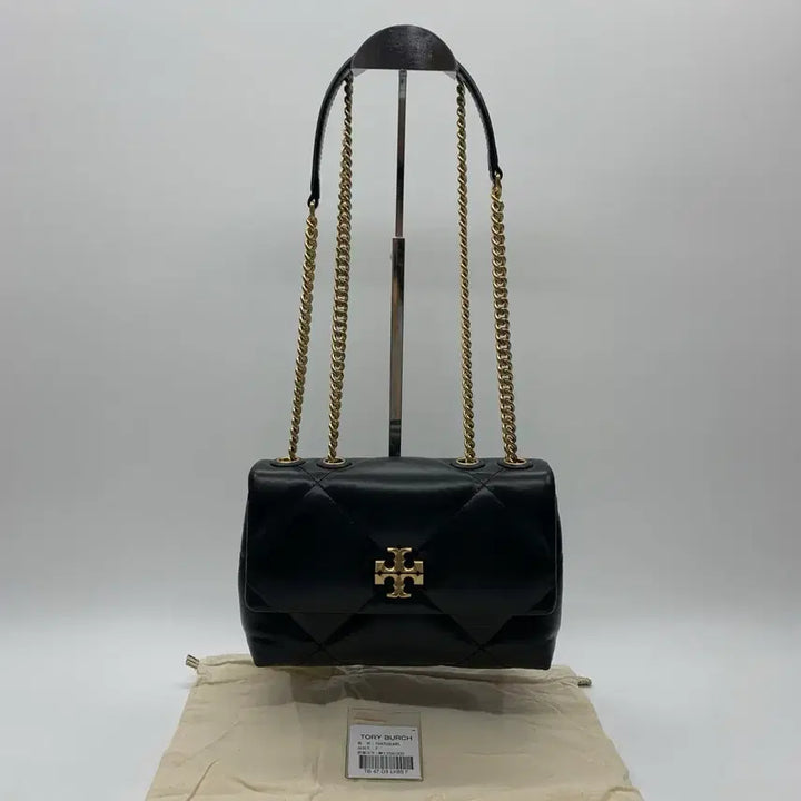 [BUNJANG] Tory Burch Kira Diamond Convertible Shoulder Bag Small Black / 267000731 토리버치 키라 다이아몬드 컨버터블 숄더백 스몰 블랙