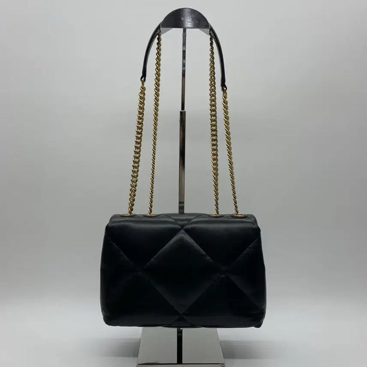 [BUNJANG] Tory Burch Kira Diamond Convertible Shoulder Bag Small Black / 267000731 토리버치 키라 다이아몬드 컨버터블 숄더백 스몰 블랙