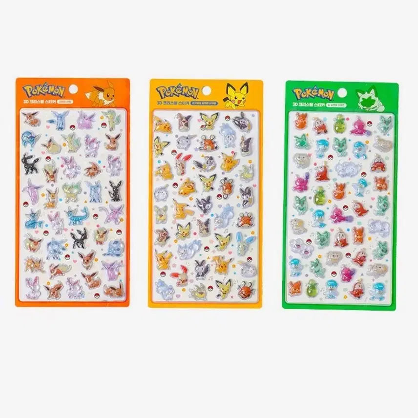 [BUNJANG] Pokemon Crystal Sticker / 포켓몬 크리스탈 스티커(봉봉드롭)