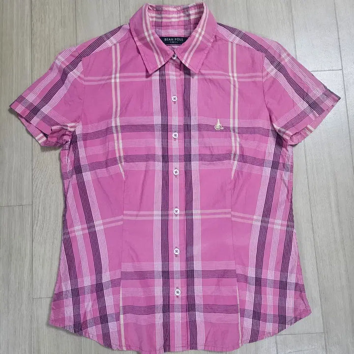 [SOLD OUT] [BEANPOLE] 빈폴 레이디스 여성 체크셔츠 90