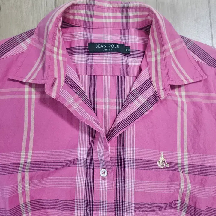 [SOLD OUT] [BEANPOLE] 빈폴 레이디스 여성 체크셔츠 90