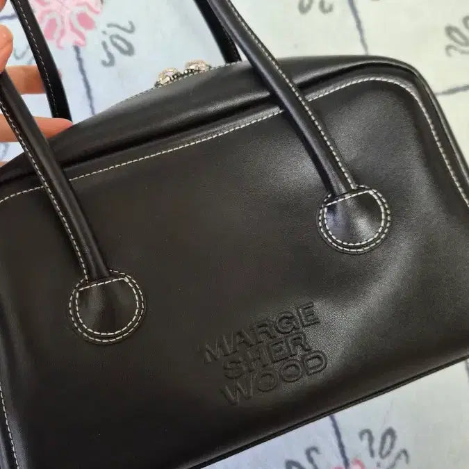 [BUNJANG] Margesherwood Soft Tote Bag - Black / 마지셔우드 소프트토트 블랙 플레인