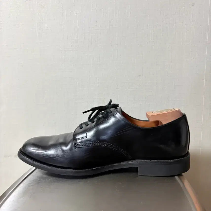 [SOLD OUT] 275) 샌더스 밀리터리 더비 플레인토 폴리시드 레더 uk8.5