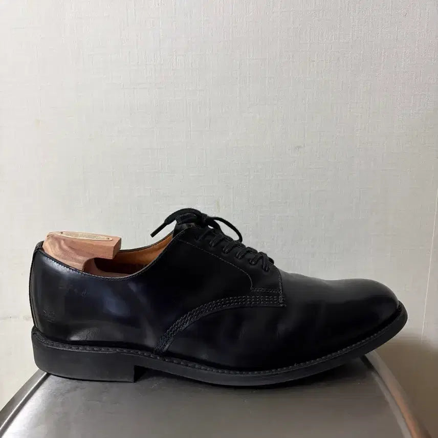 [SOLD OUT] 275) 샌더스 밀리터리 더비 플레인토 폴리시드 레더 uk8.5