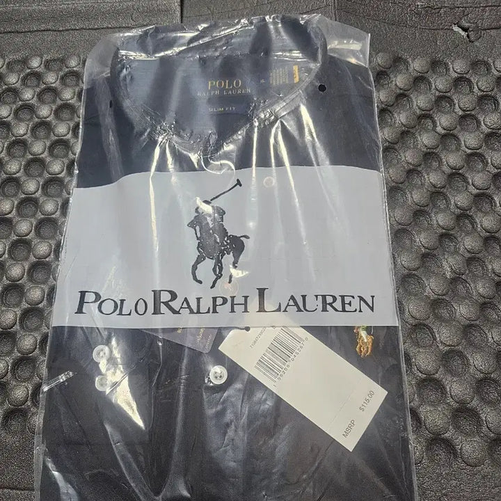[BUNJANG] Polo Ralph Lauren Slim Fit Black Shirt XL / 폴로 랄프로렌 슬림핏 블랙 셔츠 새상품 XL