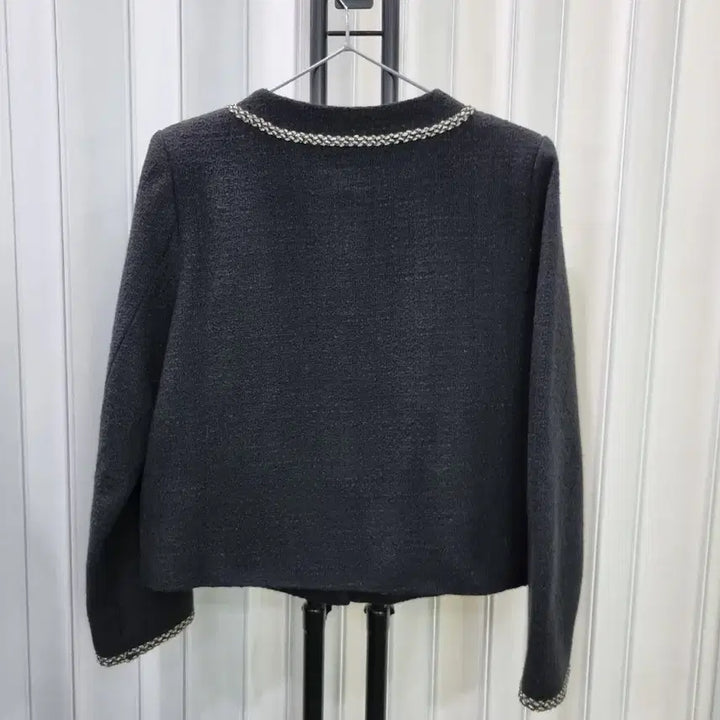 [SOLD OUT] ozoc 새상품 오조크 블랙 트위드 자켓